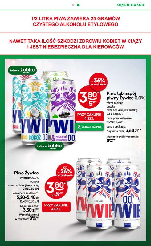 Żabka - gazetka promocyjna Gazetka od środy 01.07 do wtorku 14.07 - strona 13