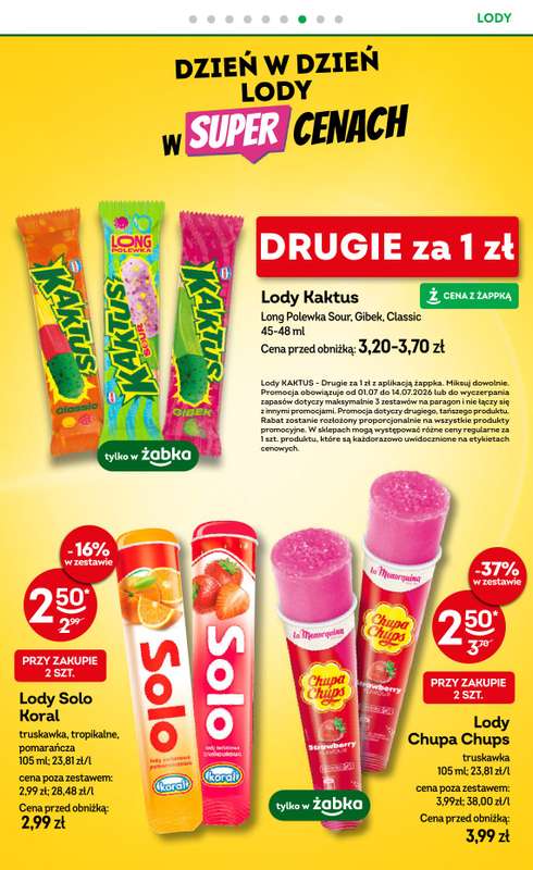 Żabka - gazetka promocyjna Gazetka od środy 01.07 do wtorku 14.07 - strona 38