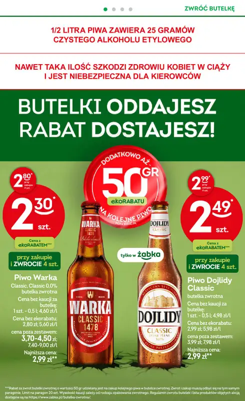 Żabka - gazetka promocyjna Gazetka od środy 01.07 do wtorku 14.07 - strona 48