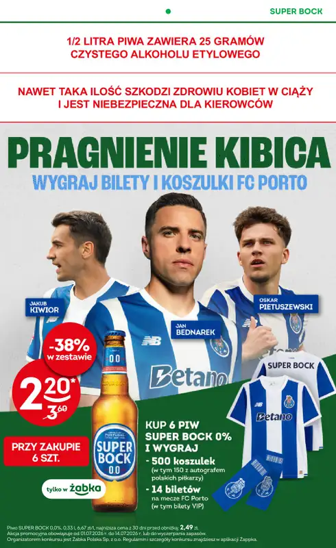Żabka - gazetka promocyjna Gazetka od środy 01.07 do wtorku 14.07 - strona 14