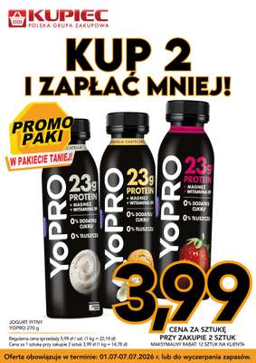 Kupiec - gazetka promocyjna Promopaki od środy 01.07 do wtorku 07.07 - strona 4