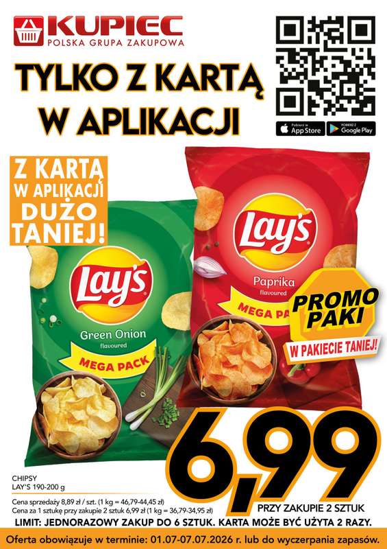 Kupiec - gazetka promocyjna Promopaki od środy 01.07 do wtorku 07.07 - strona 12