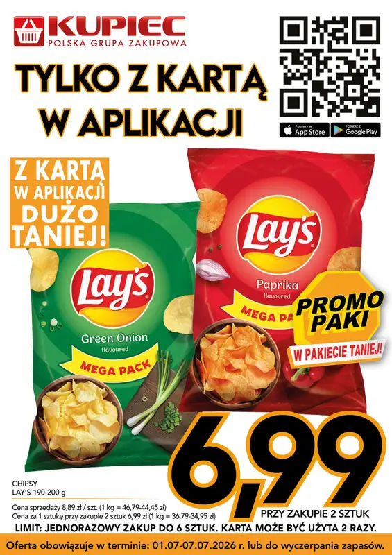 Kupiec - gazetka promocyjna Promopaki od środy 01.07 do wtorku 07.07 - strona 12