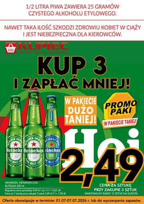 Kupiec - gazetka promocyjna Promopaki od środy 01.07 do wtorku 07.07 - strona 11