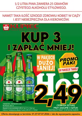 Kupiec - gazetka promocyjna Promopaki od środy 01.07 do wtorku 07.07 - strona 11