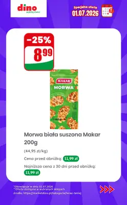 Dino - gazetka promocyjna Specjalna oferta na 01.07.2026 - promocje spoza gazetki od środy 01.07 do środy 01.07 - strona 10