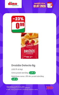 Dino - gazetka promocyjna Specjalna oferta na 01.07.2026 - promocje spoza gazetki od środy 01.07 do środy 01.07 - strona 8