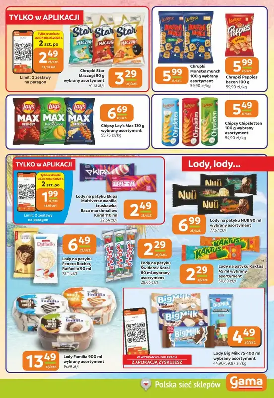 Gama - gazetka promocyjna Gazetka od czwartku 02.07 do wtorku 14.07 - strona 5
