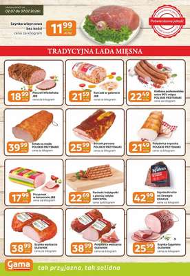 Gama - gazetka promocyjna Gazetka od czwartku 02.07 do wtorku 14.07 - strona 2