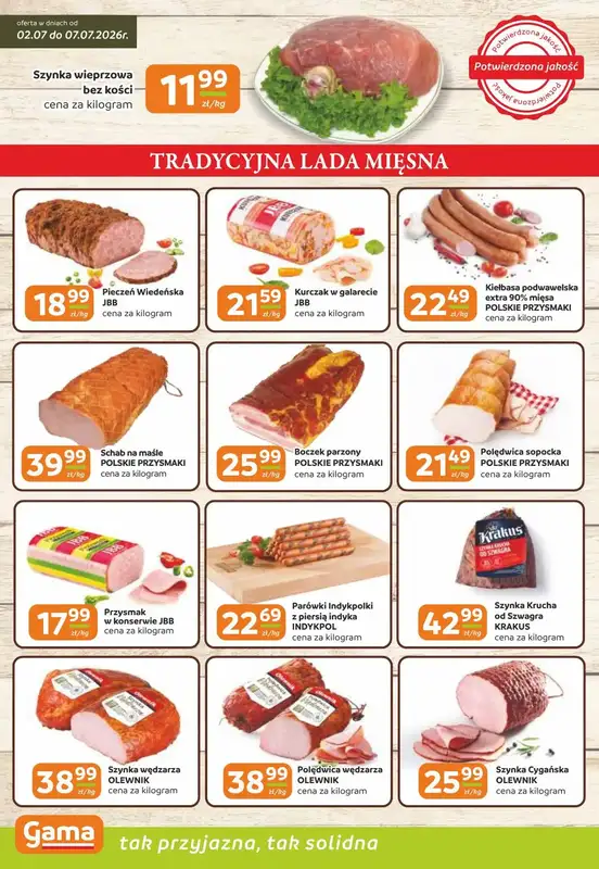 Gama - gazetka promocyjna Gazetka od czwartku 02.07 do wtorku 14.07 - strona 2