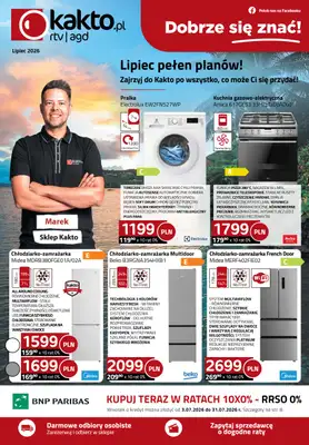 kakto.pl - gazetka promocyjna Gazetka od piątku 03.07 do piątku 31.07
