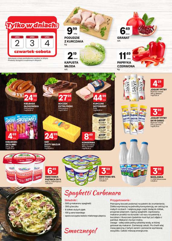Chorten - gazetka promocyjna Gazetka Podkarpackie, Śląskie, Opolskie Market od czwartku 02.07 do niedzieli 12.07 - strona 2