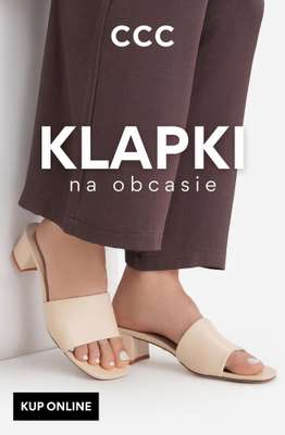 CCC - gazetka promocyjna KLAPKI na obcasie od czwartku 02.07 