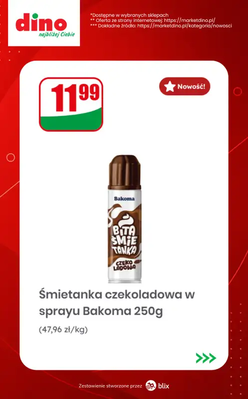 Dino - gazetka promocyjna Nowości w Dino! od środy 01.07  - strona 4