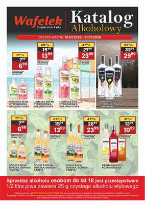 Wafelek - gazetka promocyjna Katalog alkoholowy od środy 01.07 do piątku 31.07 - strona 2