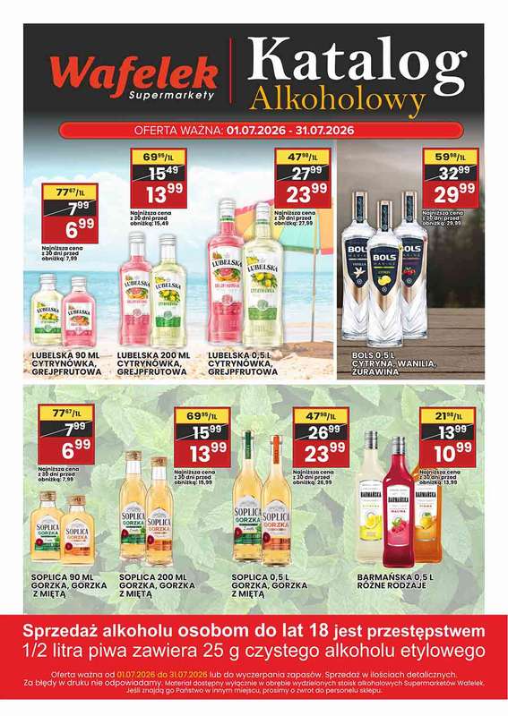 Wafelek - gazetka promocyjna Katalog alkoholowy od środy 01.07 do piątku 31.07 - strona 2
