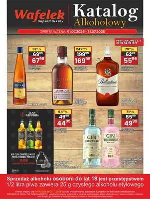 Wafelek - gazetka promocyjna Katalog alkoholowy od środy 01.07 do piątku 31.07 - strona 3