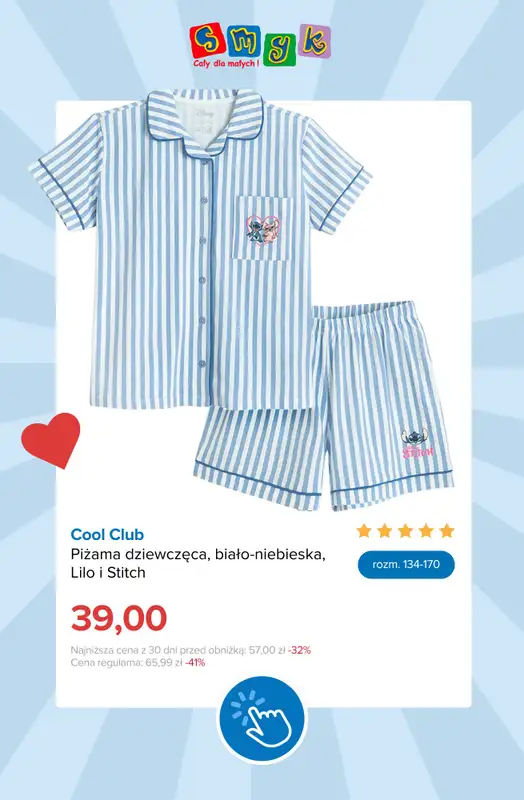 Smyk - gazetka promocyjna Wyprzedaż do -70% | Dla dziewczynek od środy 01.07  - strona 4