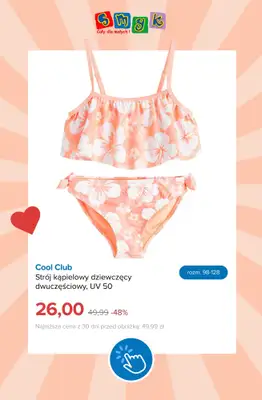 Smyk - gazetka promocyjna Wyprzedaż do -70% | Dla dziewczynek od środy 01.07  - strona 17