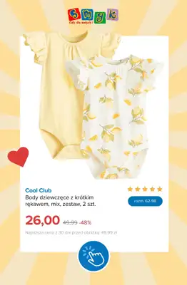 Smyk - gazetka promocyjna Wyprzedaż do -70% | Dla dziewczynek od środy 01.07  - strona 9