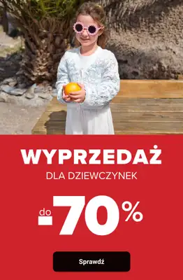Smyk - gazetka promocyjna Wyprzedaż do -70% | Dla dziewczynek od środy 01.07 