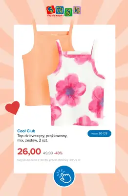 Smyk - gazetka promocyjna Wyprzedaż do -70% | Dla dziewczynek od środy 01.07  - strona 18