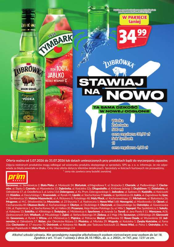 Prim Market - gazetka promocyjna Gazetka alkoholowa  do piątku 31.07 - strona 8