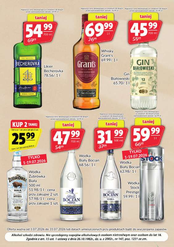 Prim Market - gazetka promocyjna Gazetka alkoholowa  do piątku 31.07 - strona 5