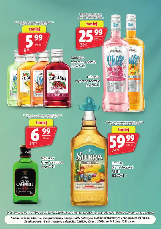Prim Market - gazetka promocyjna Gazetka alkoholowa  do piątku 31.07 - strona 3