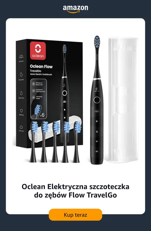 Amazon - gazetka promocyjna Elektryczne szczoteczki do zębów od środy 01.07  - strona 5