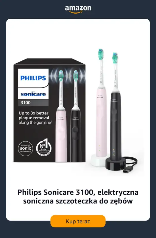 Amazon - gazetka promocyjna Elektryczne szczoteczki do zębów od środy 01.07  - strona 6