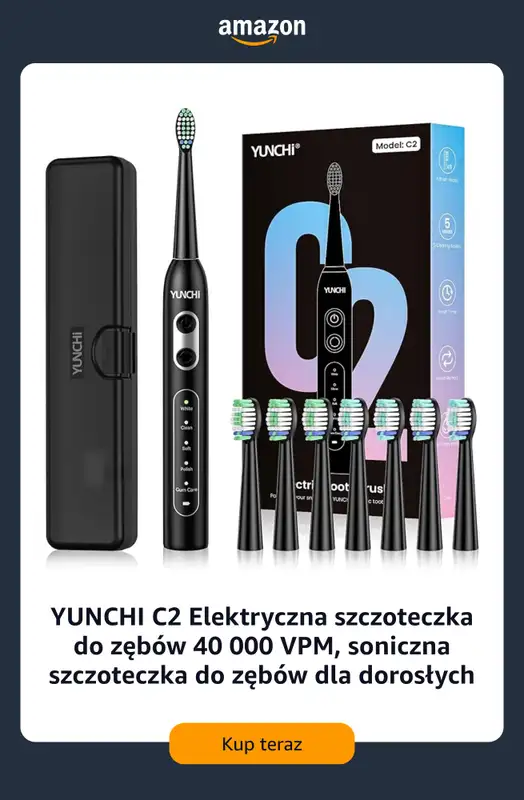 Amazon - gazetka promocyjna Elektryczne szczoteczki do zębów od środy 01.07  - strona 7