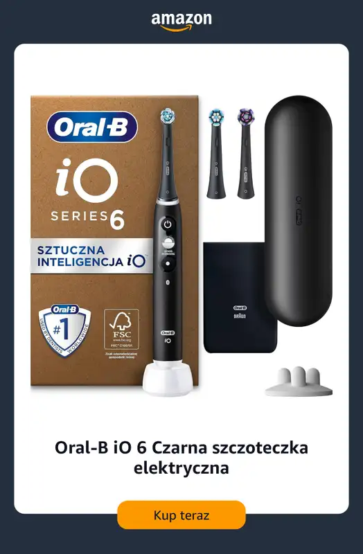 Amazon - gazetka promocyjna Elektryczne szczoteczki do zębów od środy 01.07  - strona 8