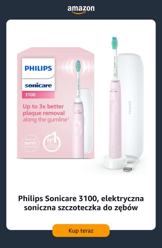Amazon - gazetka promocyjna Elektryczne szczoteczki do zębów od środy 01.07  - strona 3