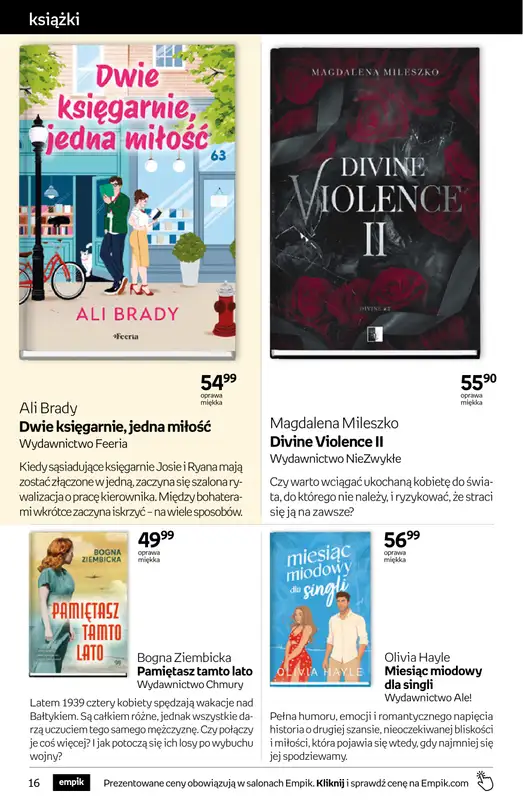 Empik - gazetka promocyjna Tom kultury: książki od środy 01.07 do wtorku 14.07 - strona 16