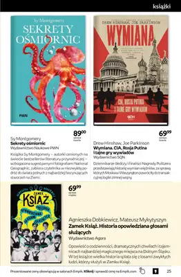 Empik - gazetka promocyjna Tom kultury: książki od środy 01.07 do wtorku 14.07 - strona 25