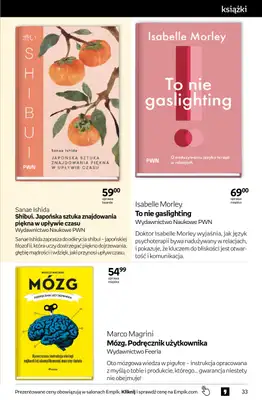 Empik - gazetka promocyjna Tom kultury: książki od środy 01.07 do wtorku 14.07 - strona 33