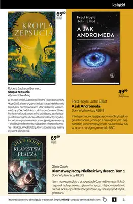 Empik - gazetka promocyjna Tom kultury: książki od środy 01.07 do wtorku 14.07 - strona 21