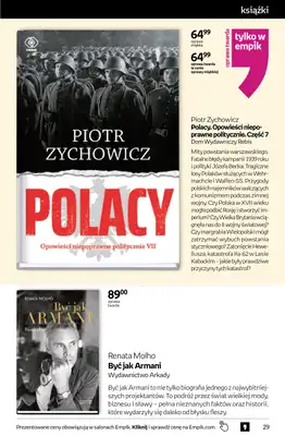 Empik - gazetka promocyjna Tom kultury: książki od środy 01.07 do wtorku 14.07 - strona 29