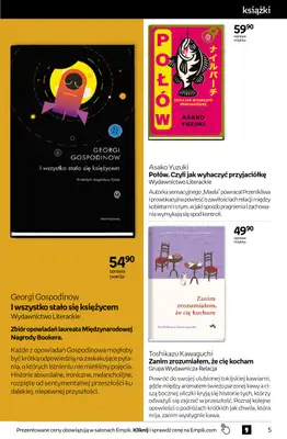 Empik - gazetka promocyjna Tom kultury: książki od środy 01.07 do wtorku 14.07 - strona 5
