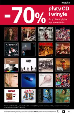 Empik - gazetka promocyjna Tom kultury: muzyka od środy 01.07 do wtorku 14.07 - strona 10