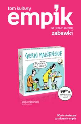 Empik - gazetka promocyjna Tom kultury: zabawki od środy 01.07 do wtorku 14.07