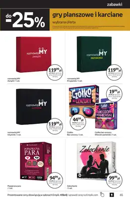 Empik - gazetka promocyjna Tom kultury: zabawki od środy 01.07 do wtorku 14.07 - strona 9