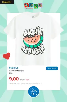 Smyk - gazetka promocyjna Wyprzedaż do -70% | Dla chłopców od środy 01.07  - strona 3