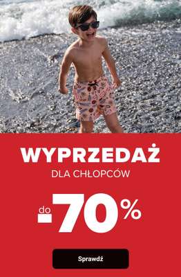 Smyk - gazetka promocyjna Wyprzedaż do -70% | Dla chłopców od środy 01.07 