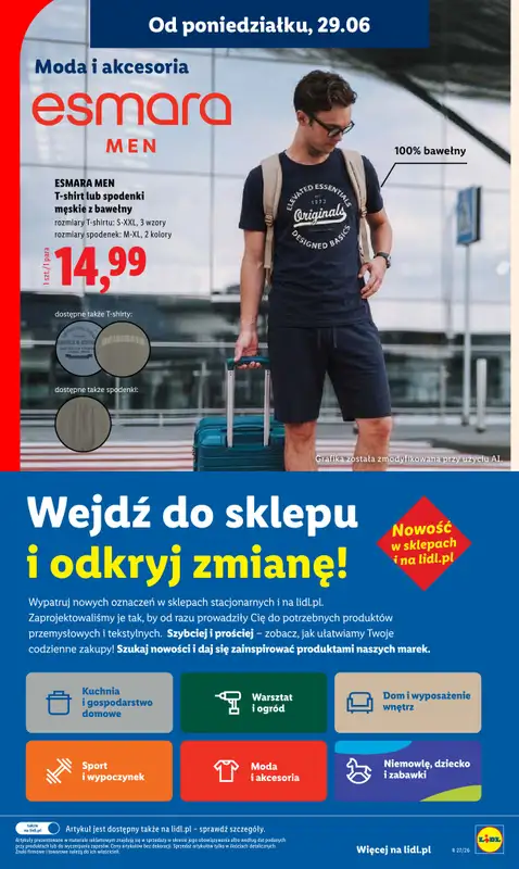 Lidl - gazetka promocyjna Oferta od poniedziałku od poniedziałku 29.06 do środy 01.07 - strona 29