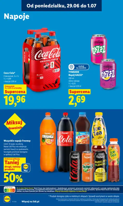 Lidl - gazetka promocyjna Oferta od poniedziałku od poniedziałku 29.06 do środy 01.07 - strona 66
