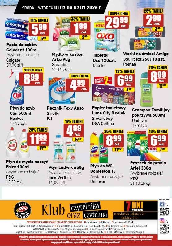 API Market - gazetka promocyjna Gazetka od środy 01.07 do wtorku 07.07 - strona 16