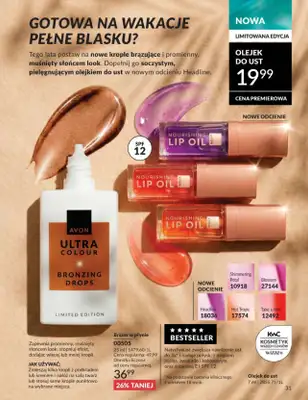 AVON - gazetka promocyjna Katalog Lipiec 2026 od środy 01.07 do piątku 31.07 - strona 31