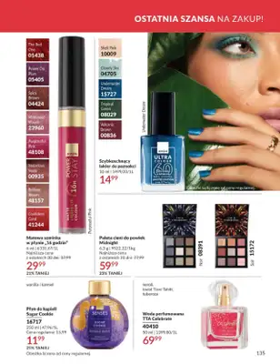 AVON - gazetka promocyjna Katalog Lipiec 2026 od środy 01.07 do piątku 31.07 - strona 135